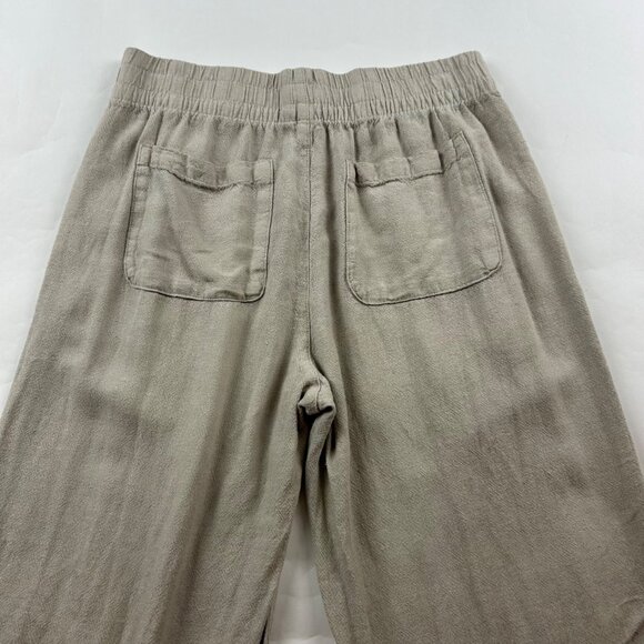 Old Navy Flax Linen Blend High Rise Wide Leg Pant S - Picture 7 of 7